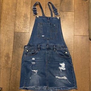 Denim skirtalls